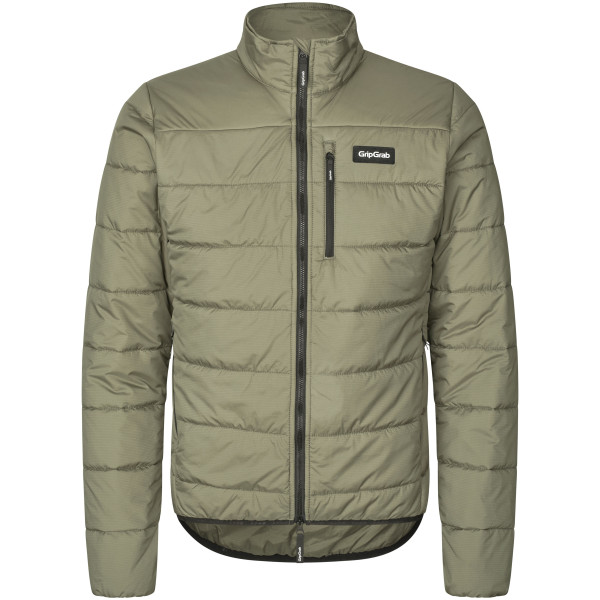 GripGrab EXPLR Insulated vīriešu jaka | Olive Green