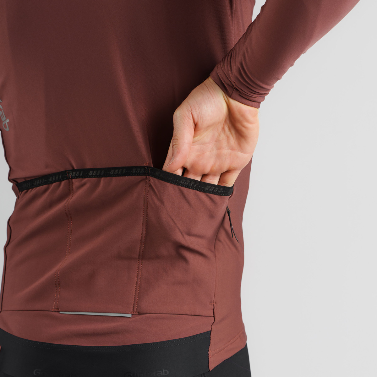 GripGrab PACR termoveļa vīriešiem | Dark Red