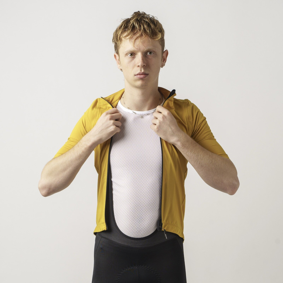 GripGrab Ride Vīriešu krekls | Mustard Yellow