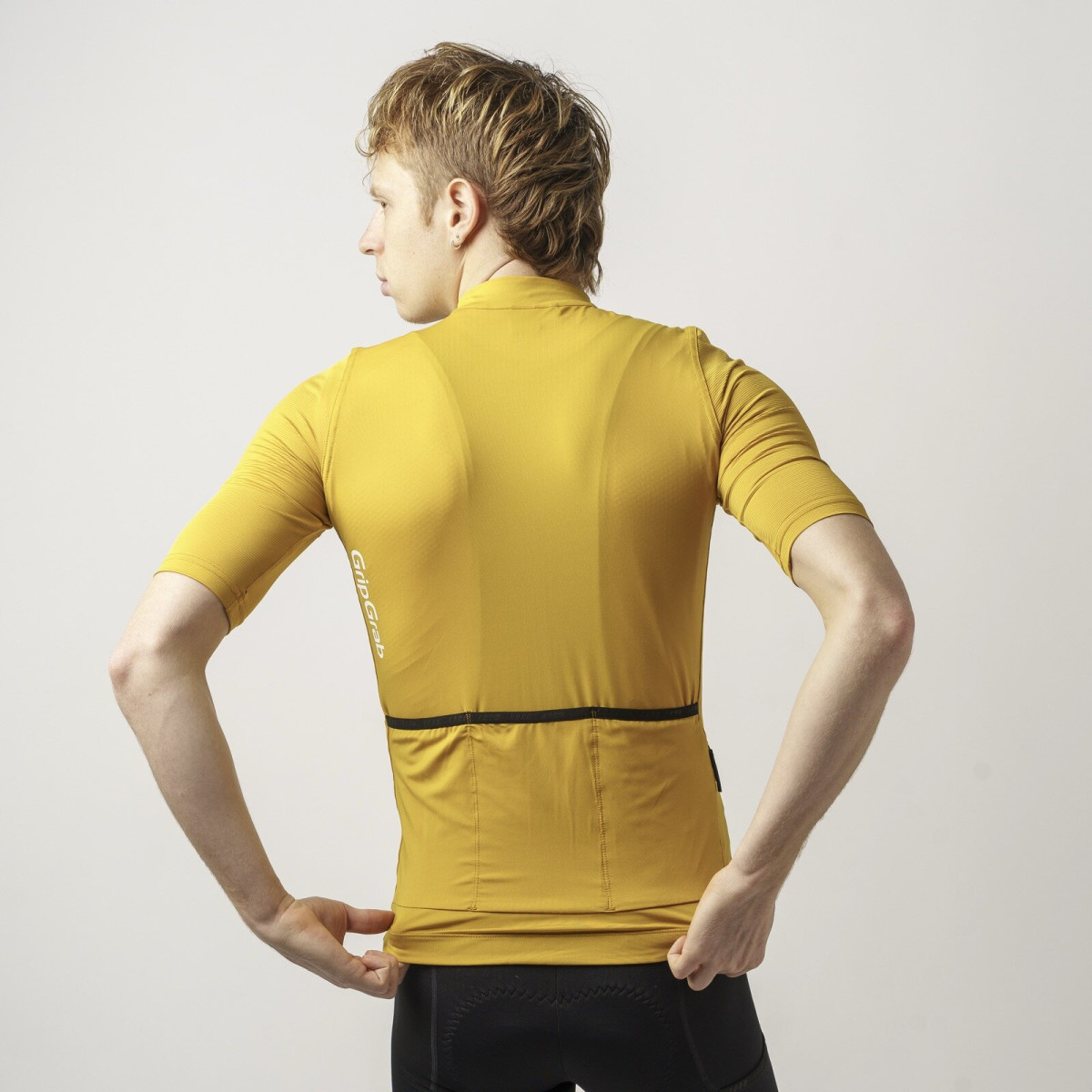 GripGrab Ride Vīriešu krekls | Mustard Yellow