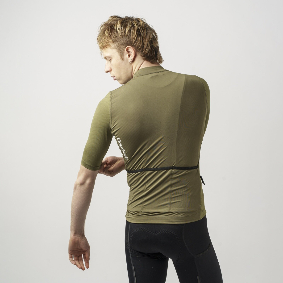 GripGrab Ride Vīriešu krekls | Olive Green
