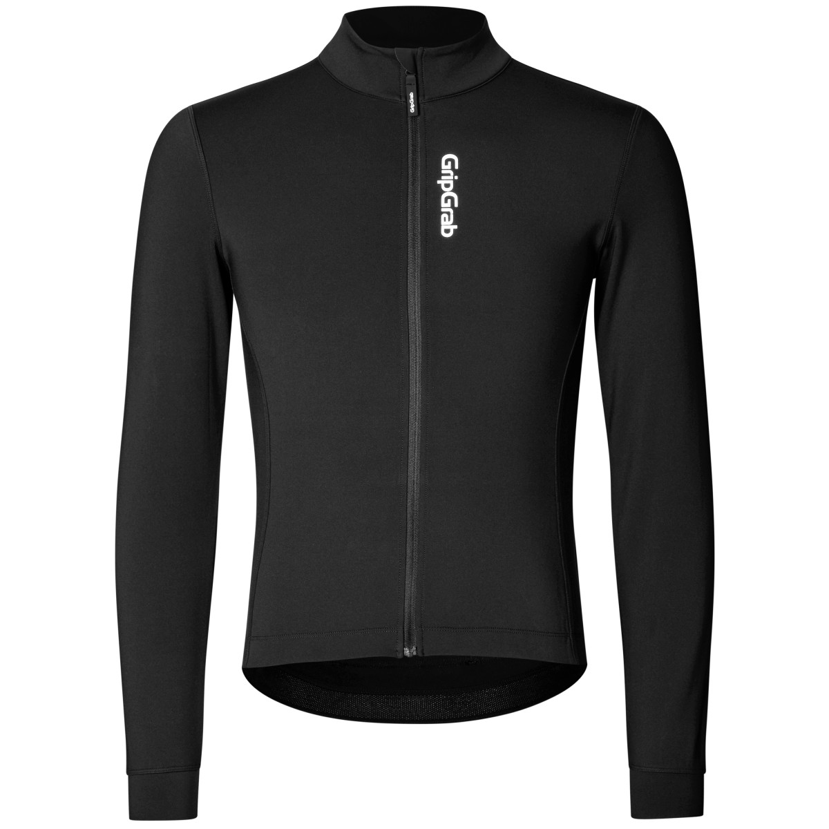 GripGrab Ride Thermal Men's velokrekls ar garām piedurknēm | Black