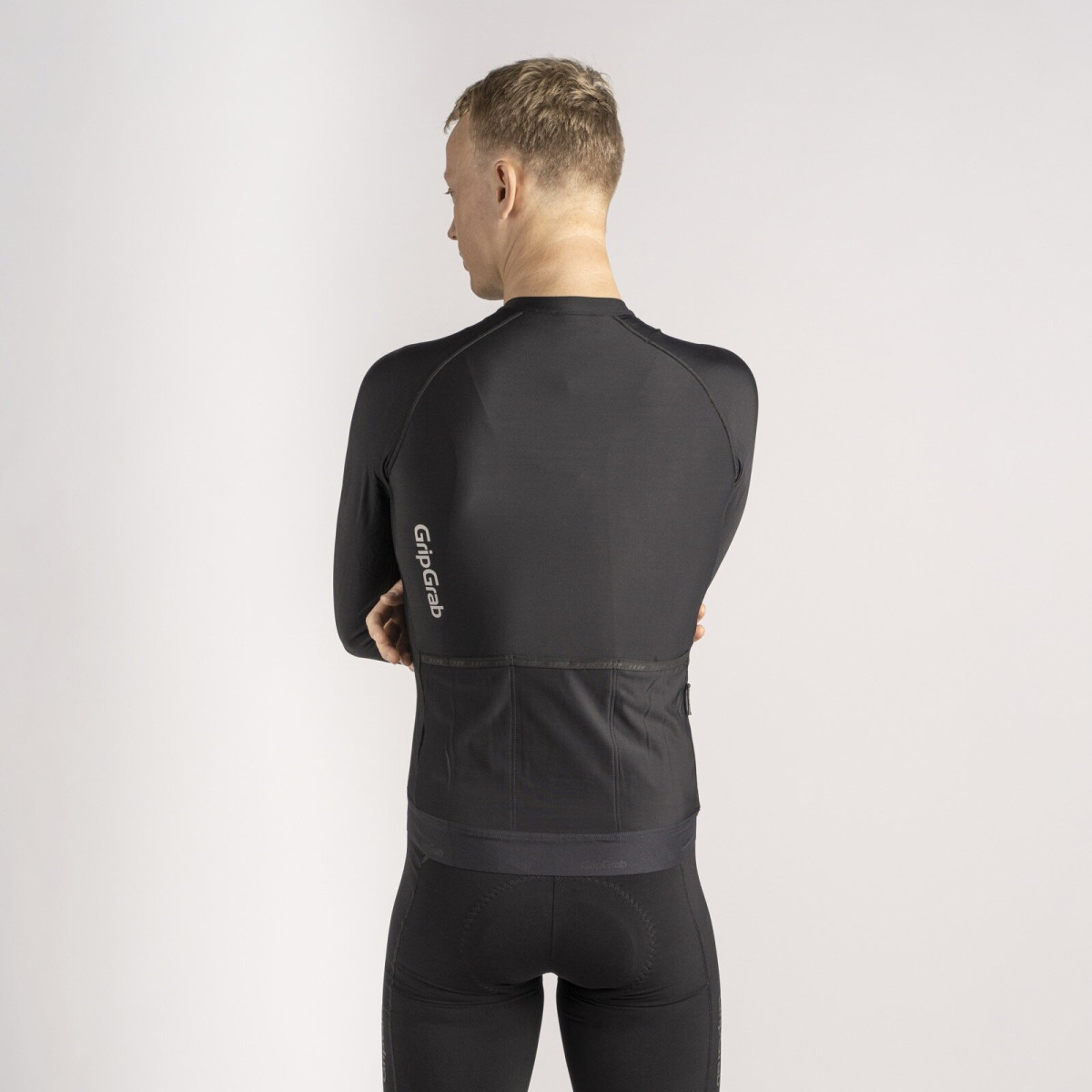 GripGrab PACR LS Vīriešu krekls | Black
