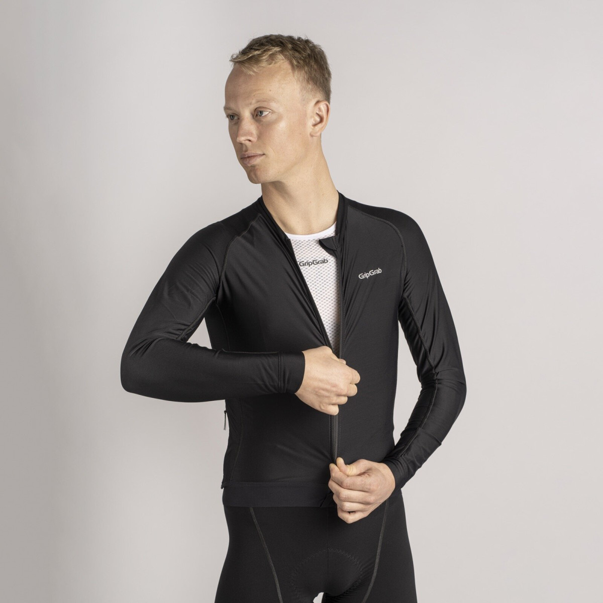 GripGrab PACR LS Vīriešu krekls | Black