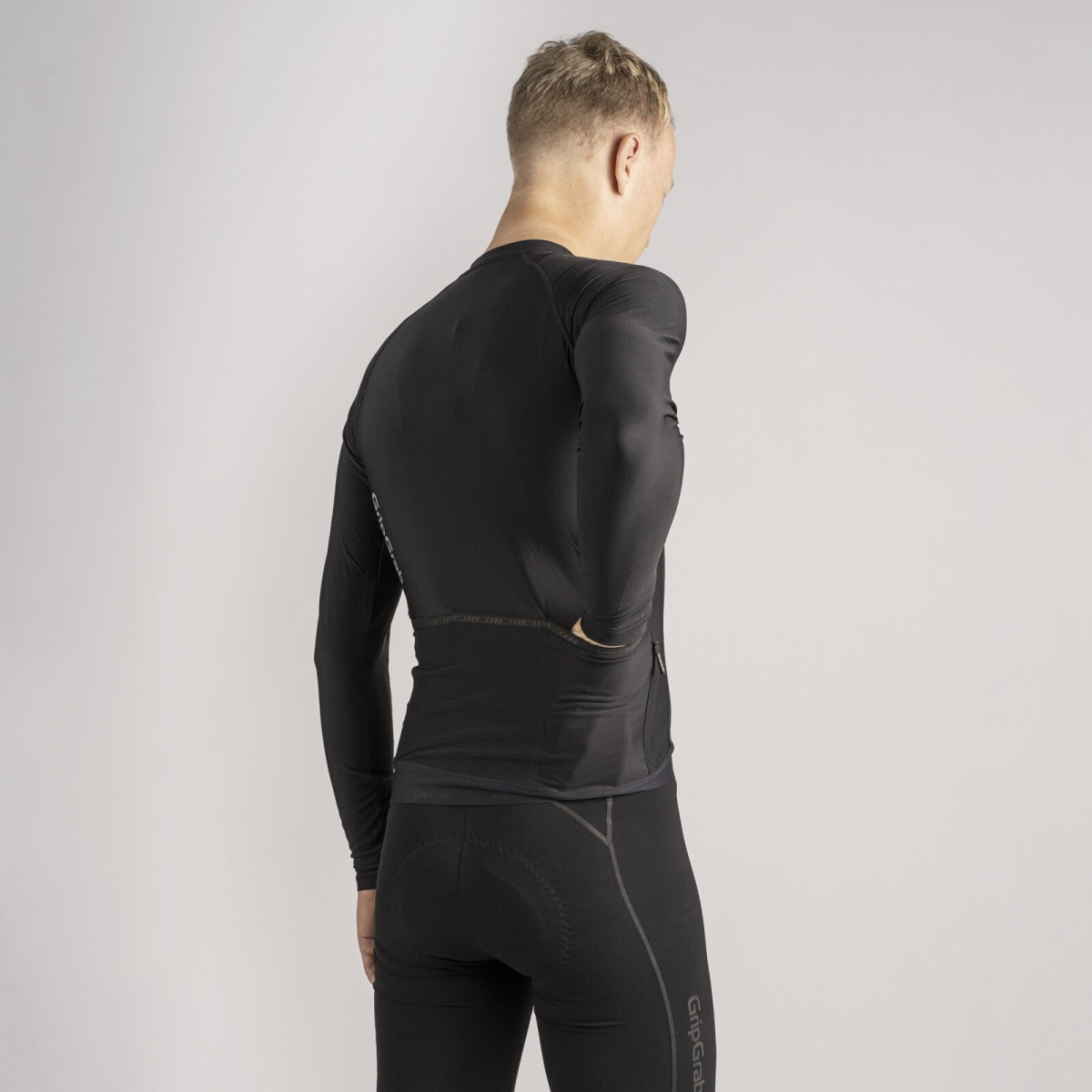 GripGrab PACR LS Vīriešu krekls | Black