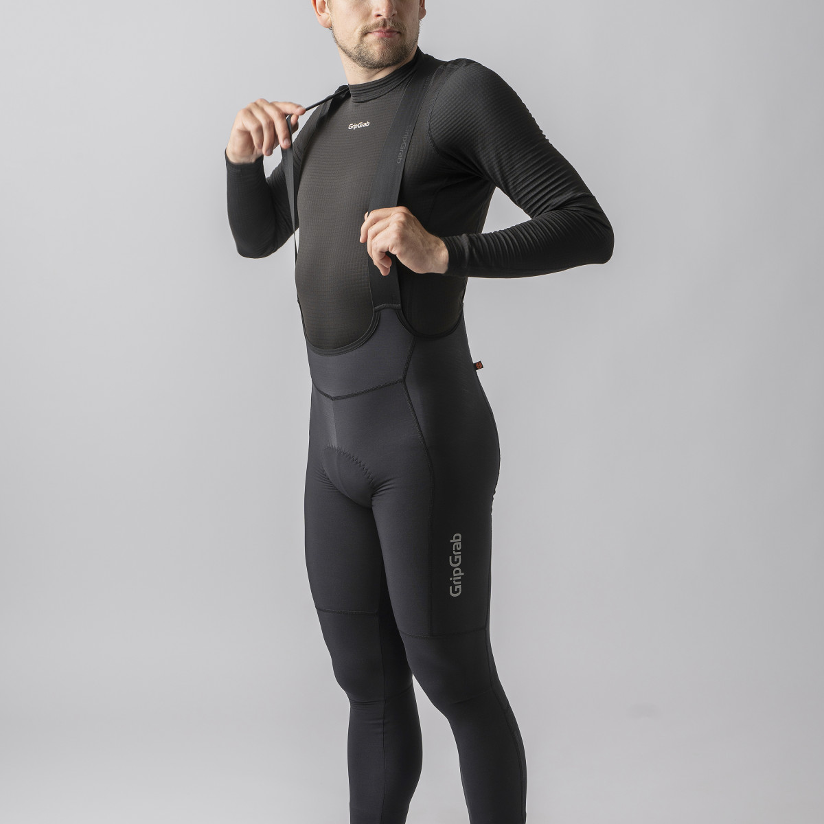 GripGrab PACR Thermal vīriešu bikses | Melnas