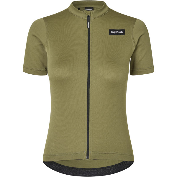 GripGrab EXPLR Merinotech sieviešu krekls | Olive Green