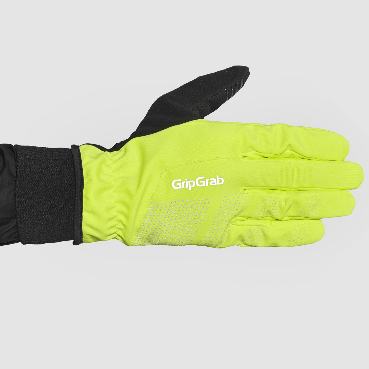 GripGrab Ride 2 Vēja necaurlaidīgi ziemas cimdi | Yellow Hi-Vis