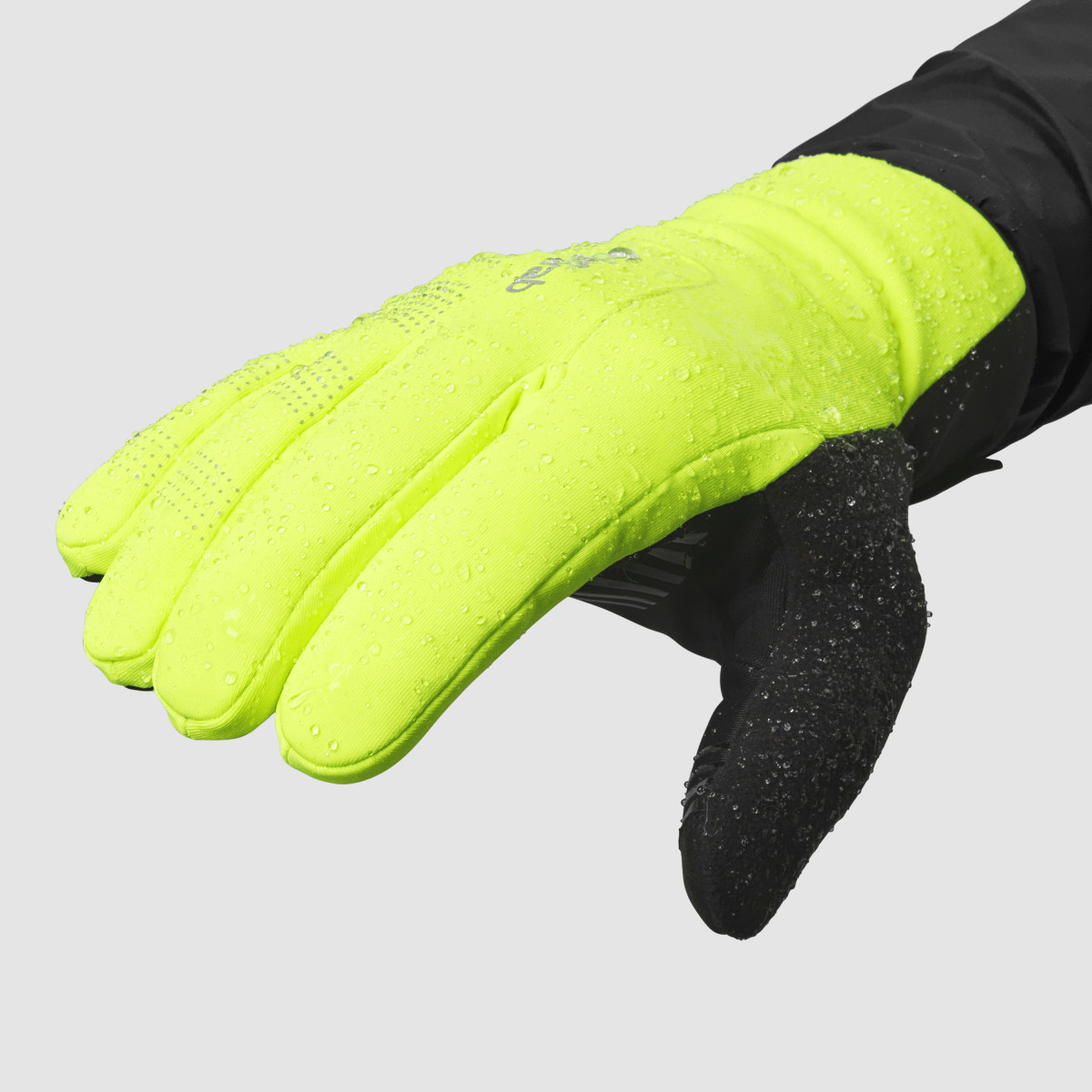 GripGrab Ride 2 Ūdensnecaurlaidīgi ziemas cimdi | Yellow Hi-Vis