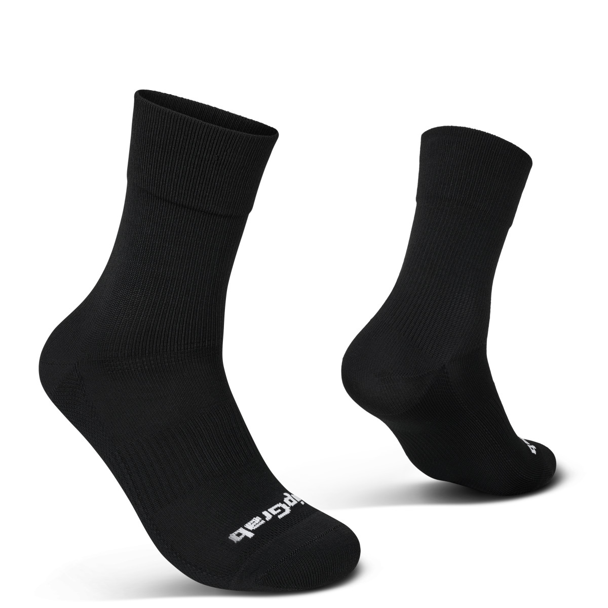 GripGrab EXPLR Regular Cut zeķes | Black