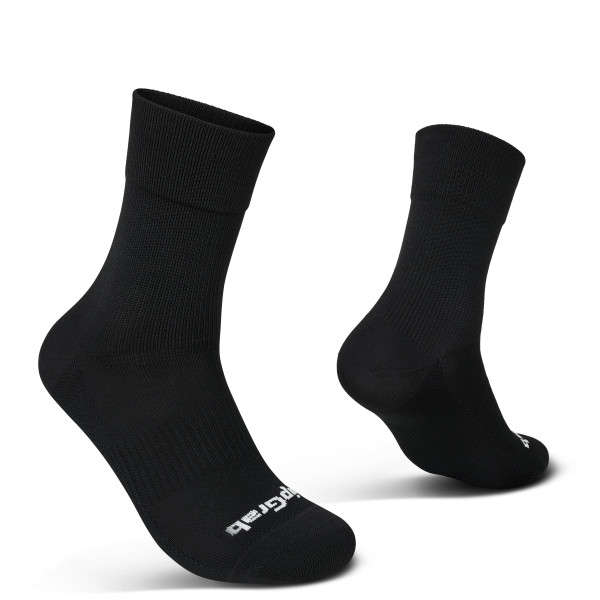 GripGrab EXPLR Regular Cut zeķes | Black