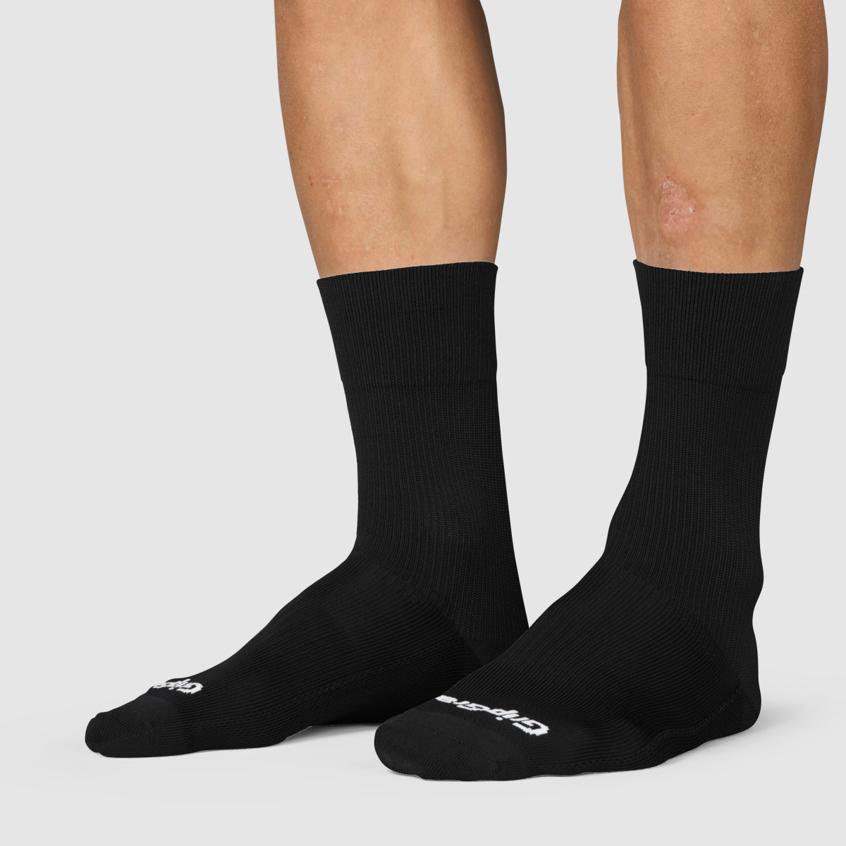 GripGrab EXPLR Regular Cut zeķes | Black