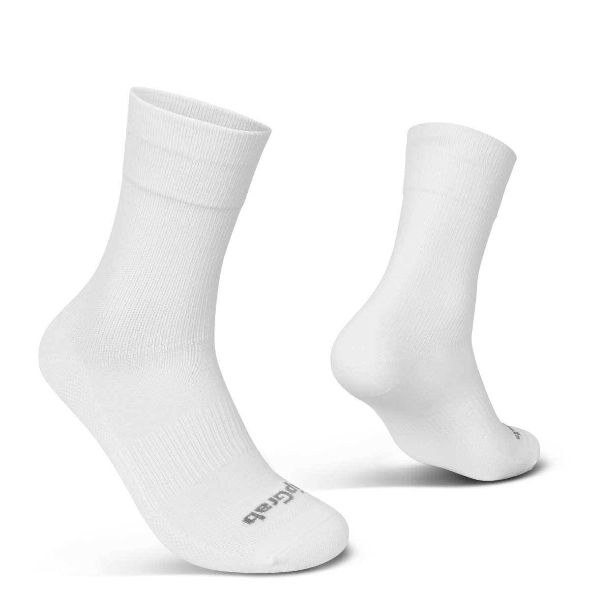 GripGrab EXPLR Regular Cut zeķes | White