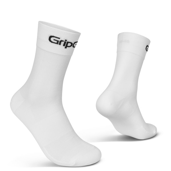 GripGrab RIDE Regular Cut zeķes | White