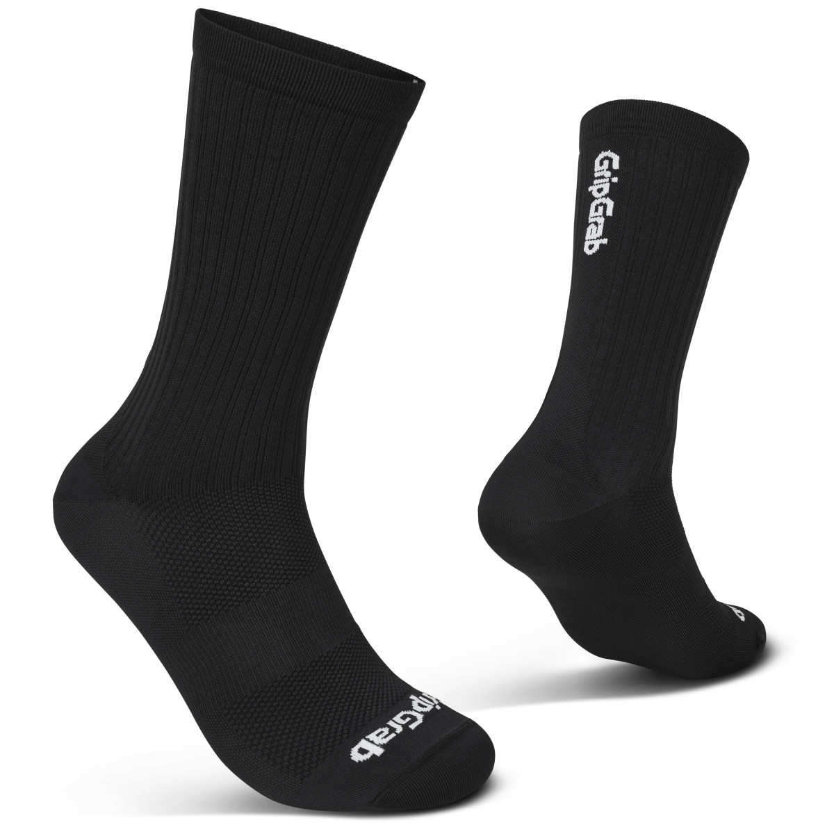 GripGrab PACR High Cut zeķes | Black