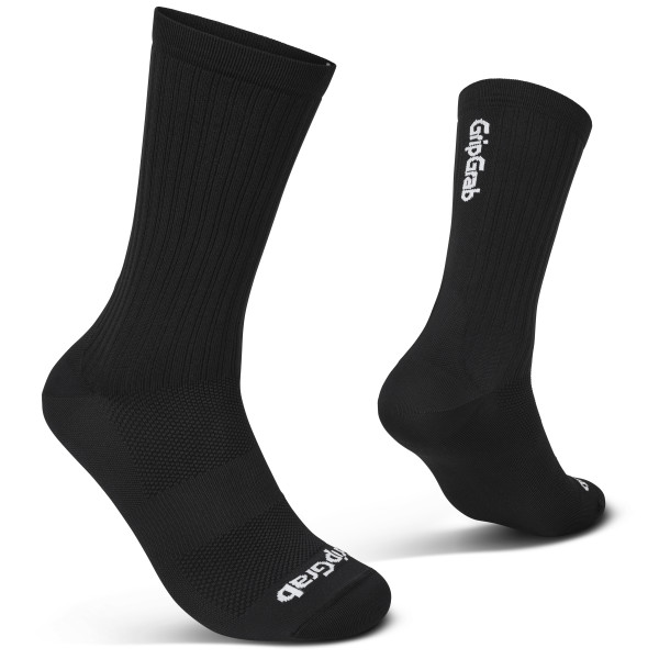 GripGrab PACR High Cut zeķes | Black