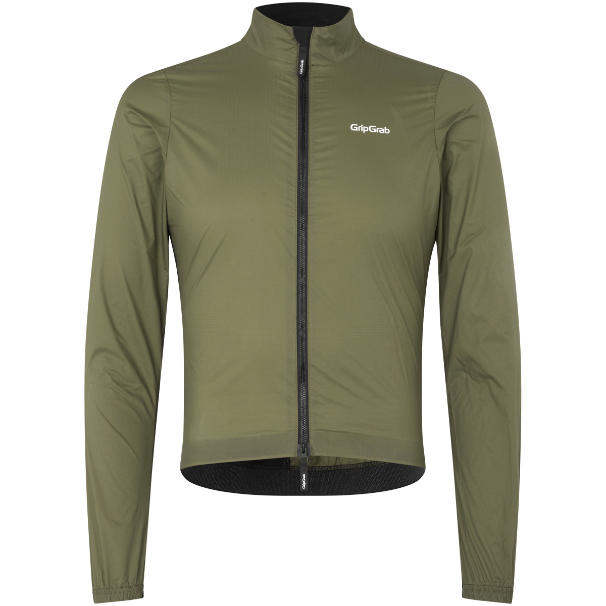 GripGrab PACR Vēja necaurlaidīga viegla vīriešu jaka | Olive Green
