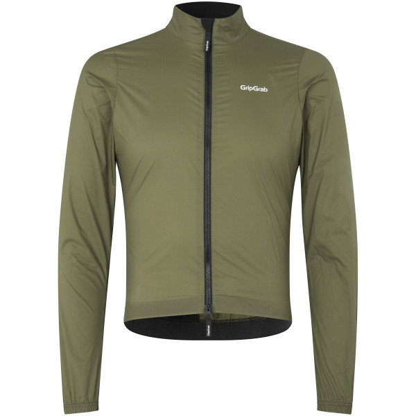 GripGrab PACR Vēja necaurlaidīga viegla vīriešu jaka | Olive Green
