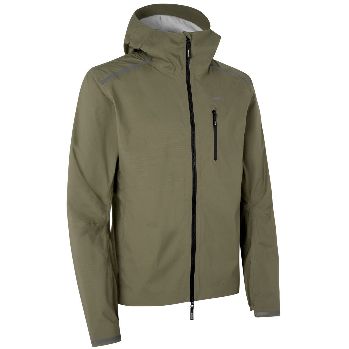 GripGrab EXPLR Ūdensnecaurlaidīga viegla vīriešu jaka | Olive Green