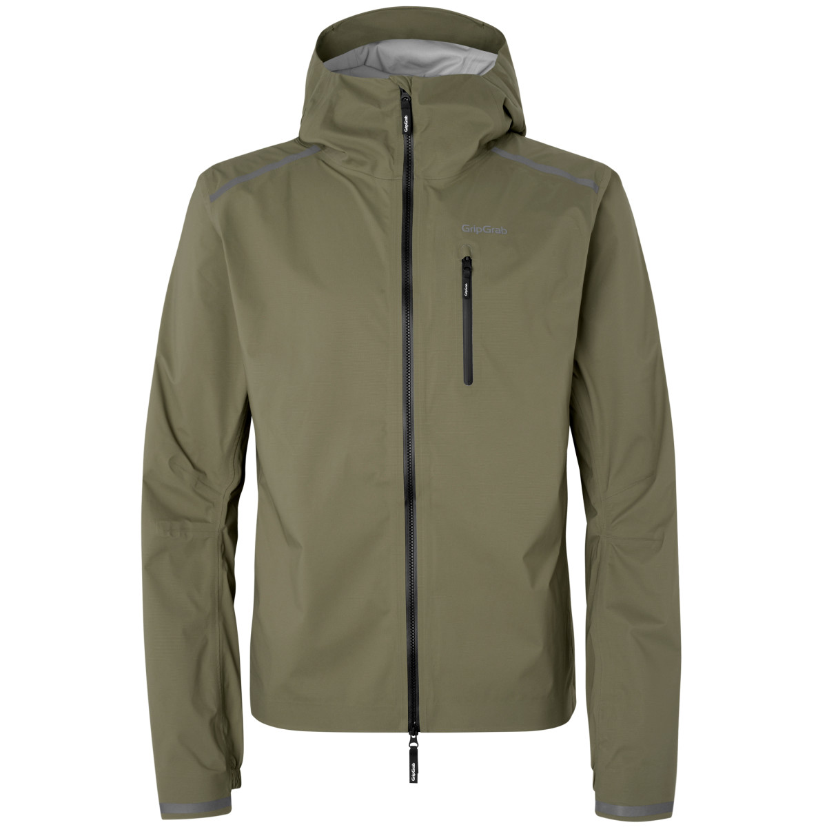 GripGrab EXPLR Ūdensnecaurlaidīga viegla vīriešu jaka | Olive Green