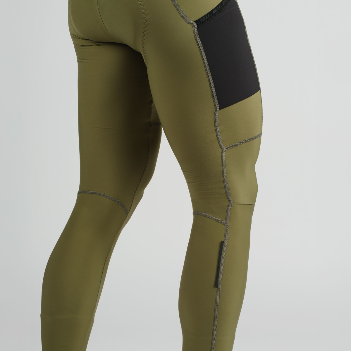 GripGrab PACR Thermal vīriešu bikses | Olive Green