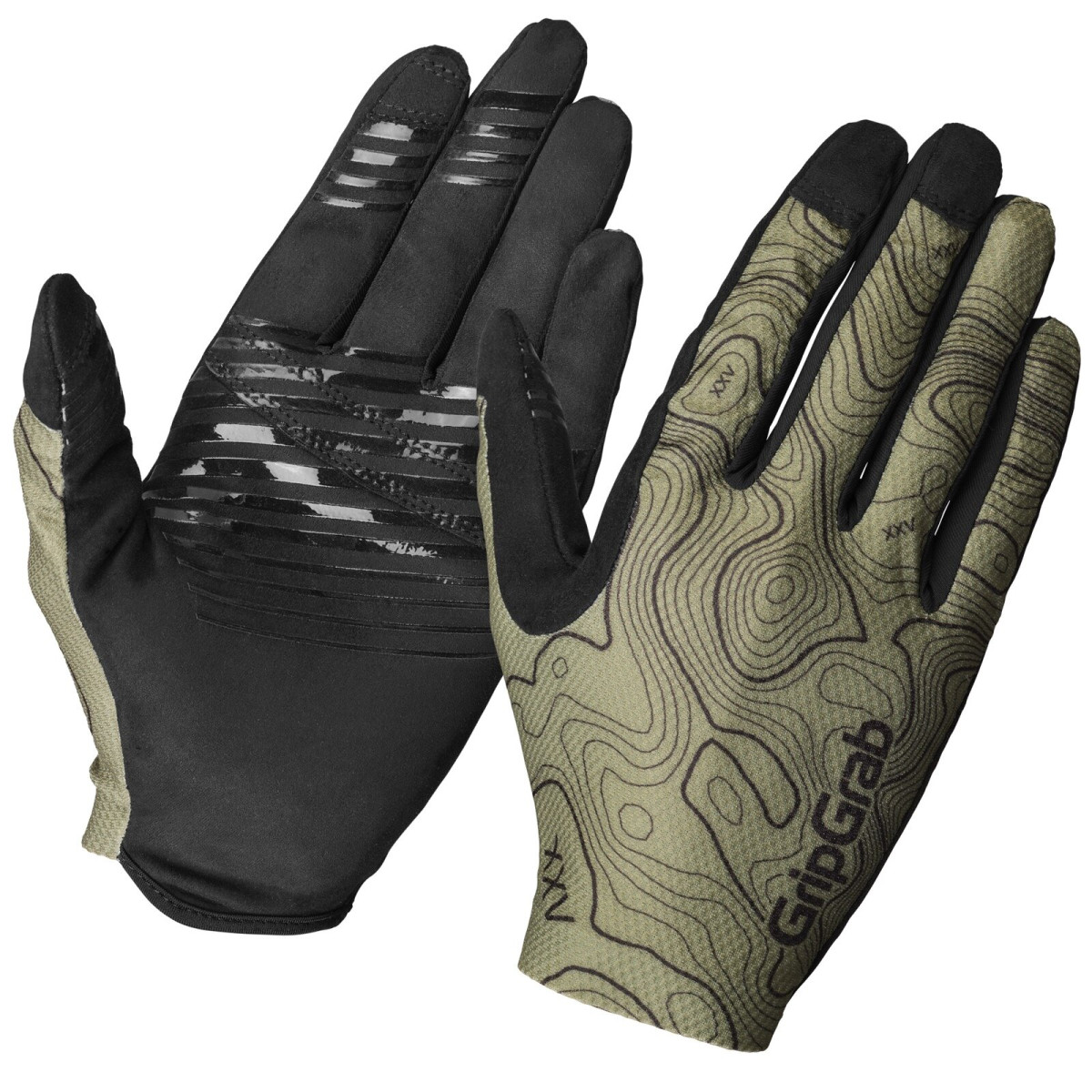 GripGrab Rebel Full Finger cimdi | Olive Green