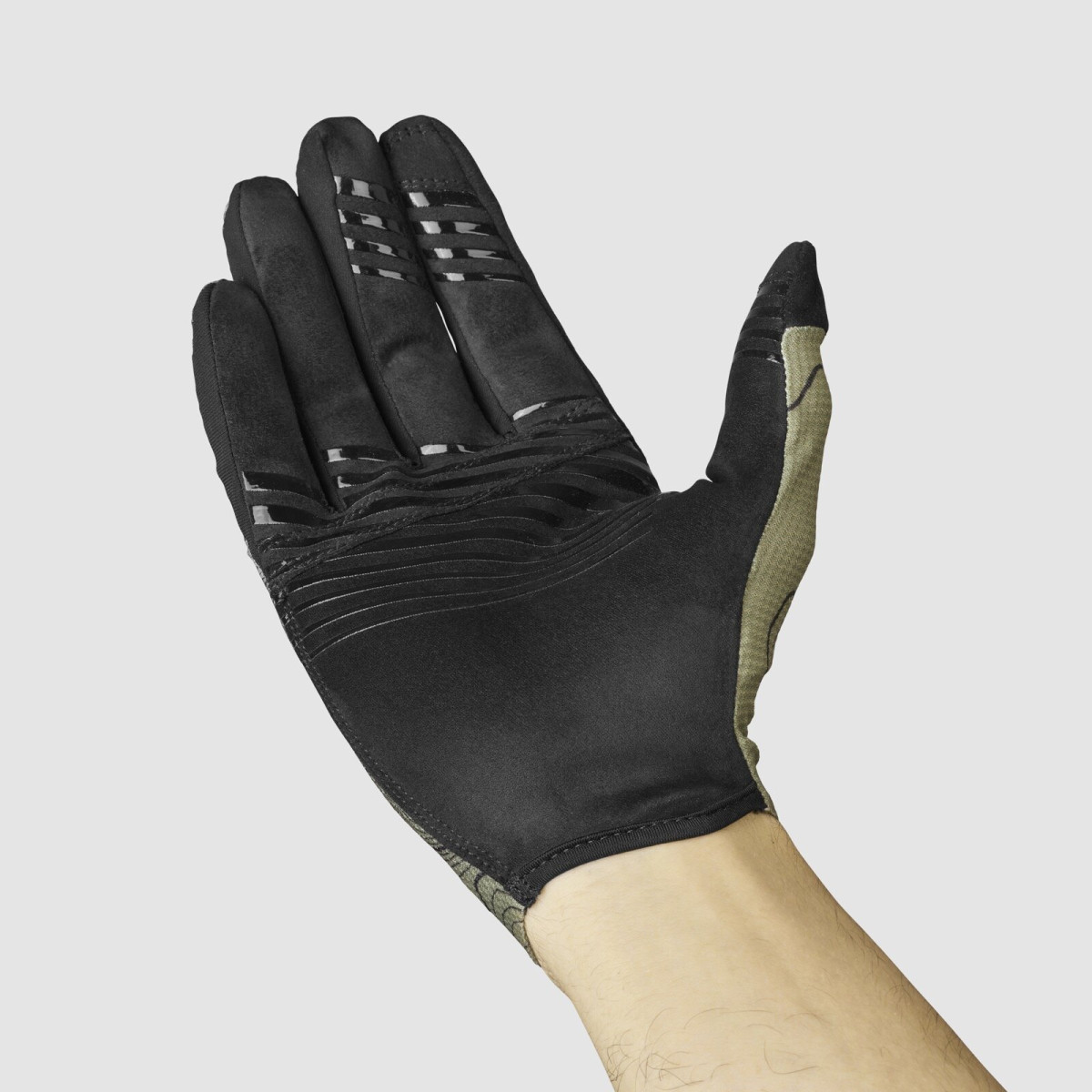 GripGrab Rebel Full Finger cimdi | Olive Green