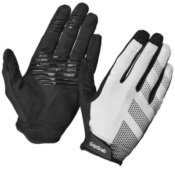 GripGrab Ride RC Lite Full Finger cimdi | White