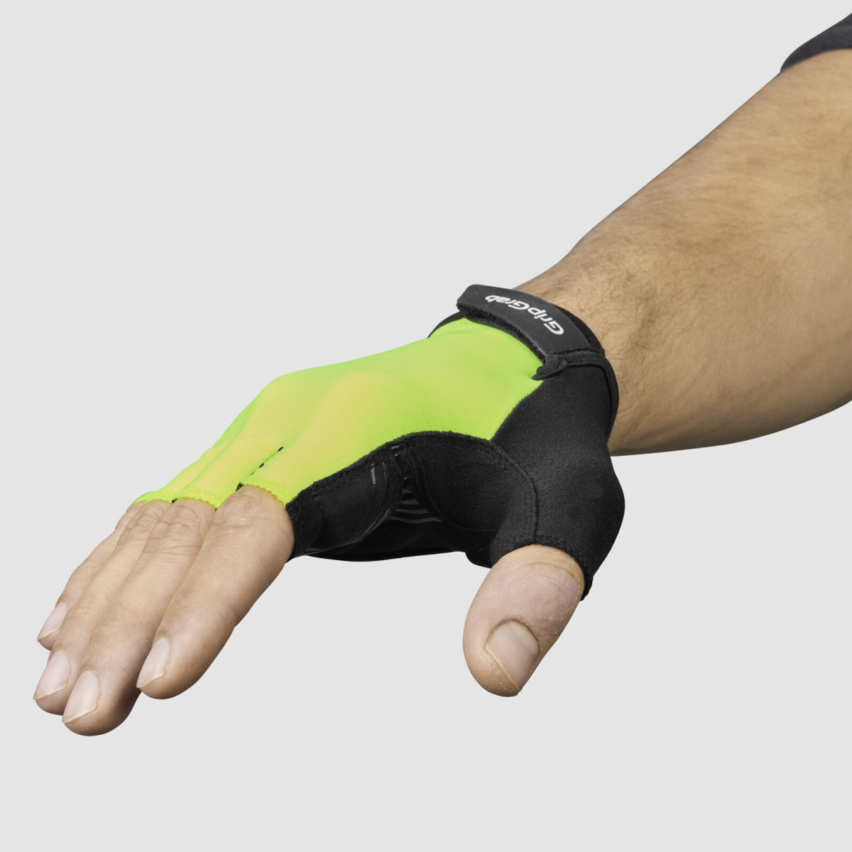 GripGrab Ride Padded cimdi | Yellow Hi-Vis