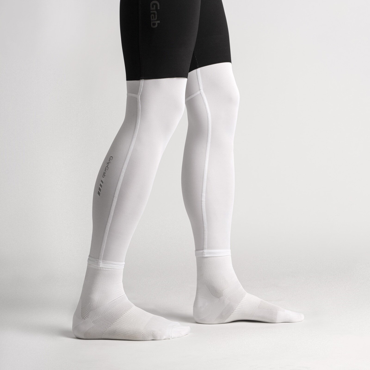 GripGrab UPF 50+ UV kāju aizsargi pret sauli | White