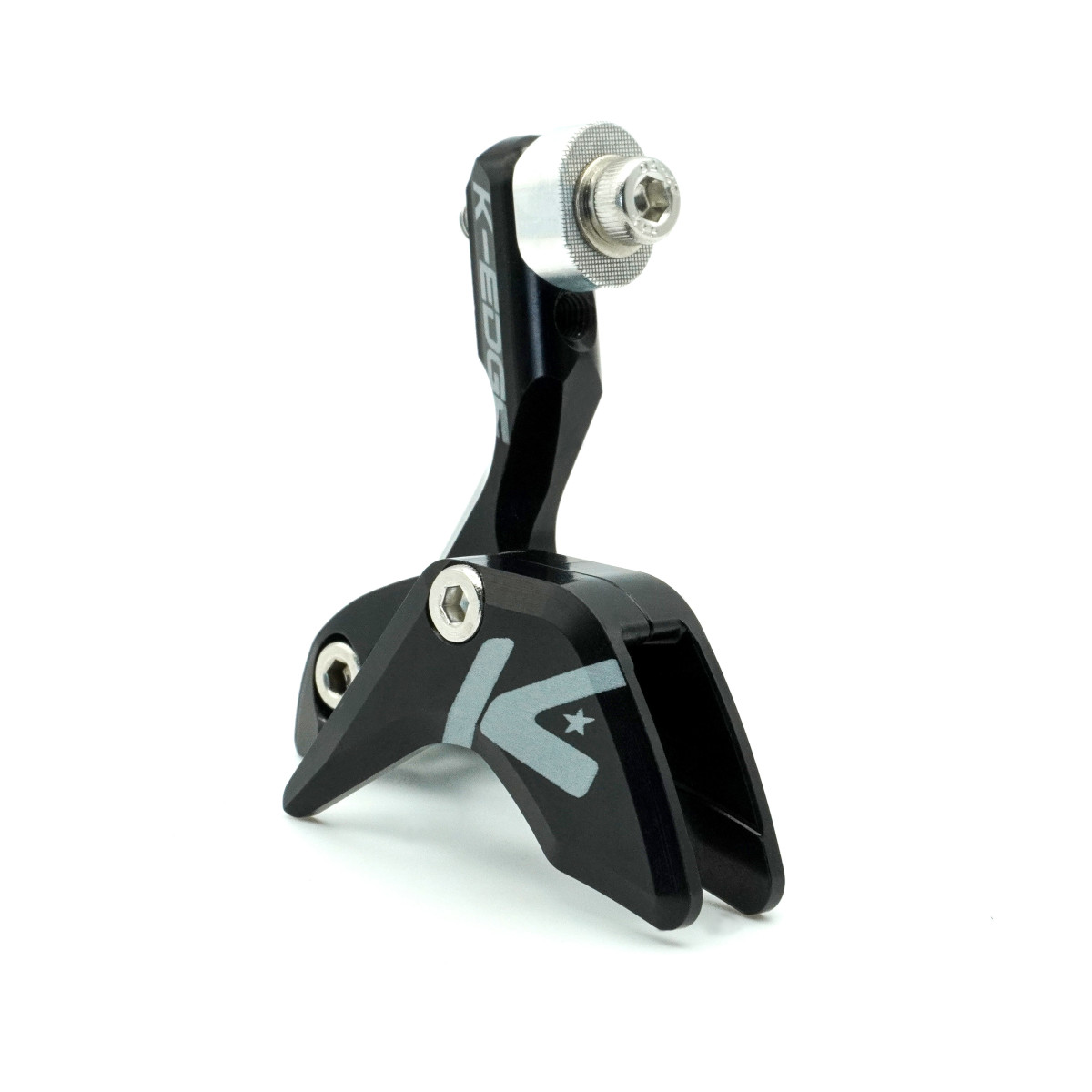 K-EDGE 1x Race ķēdes vadotne | Road / Gravel / CX / Tri / TT | Black
