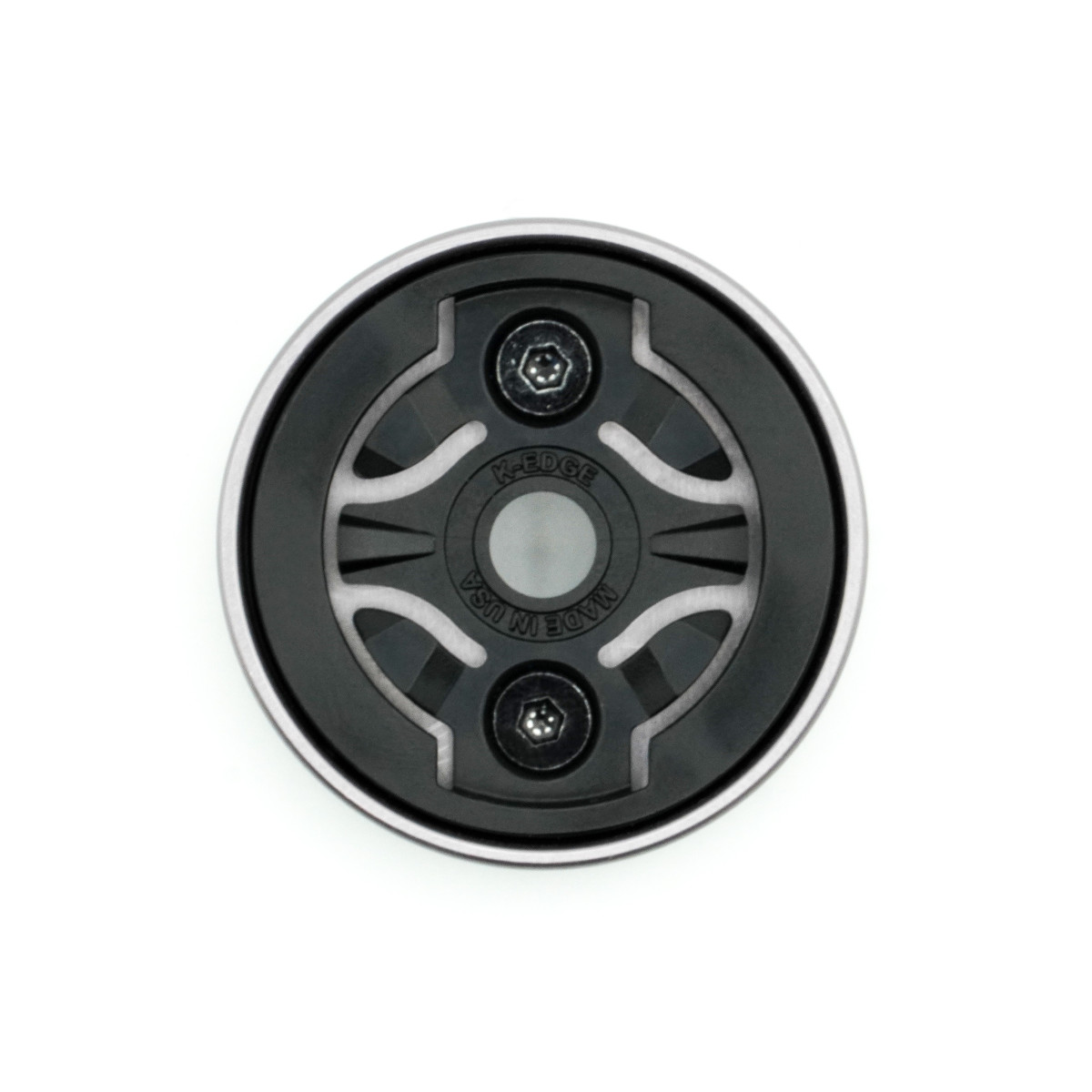 K-EDGE Garmin Gravity Cap Mount velosipēda stiprinājums | Gun Metal