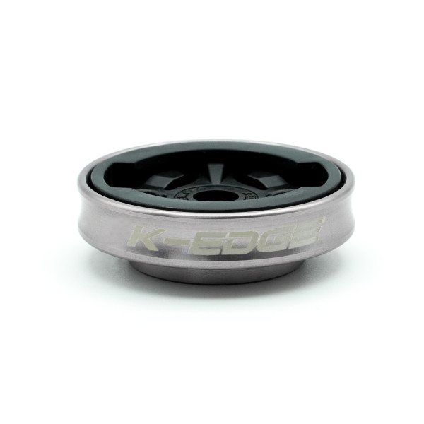 K-EDGE Garmin Gravity Cap Mount velosipēda stiprinājums | Gun Metal