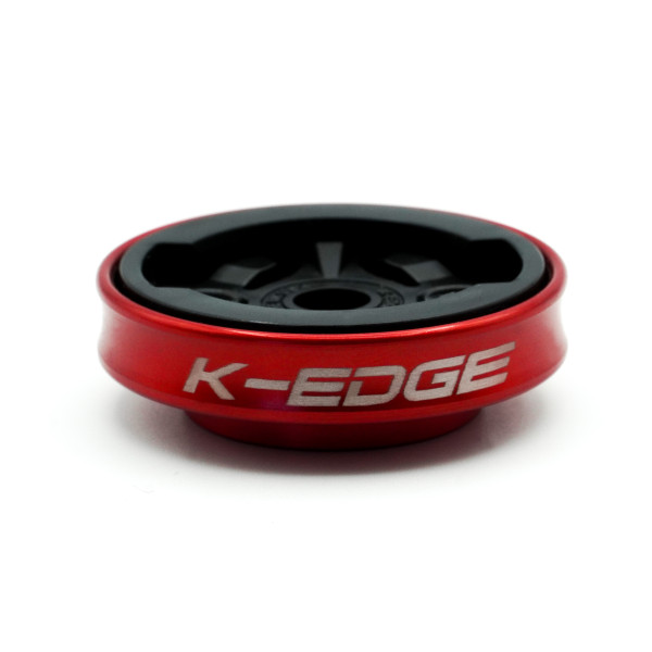 K-EDGE Garmin Gravity Cap Mount velosipēda stiprinājums | Red