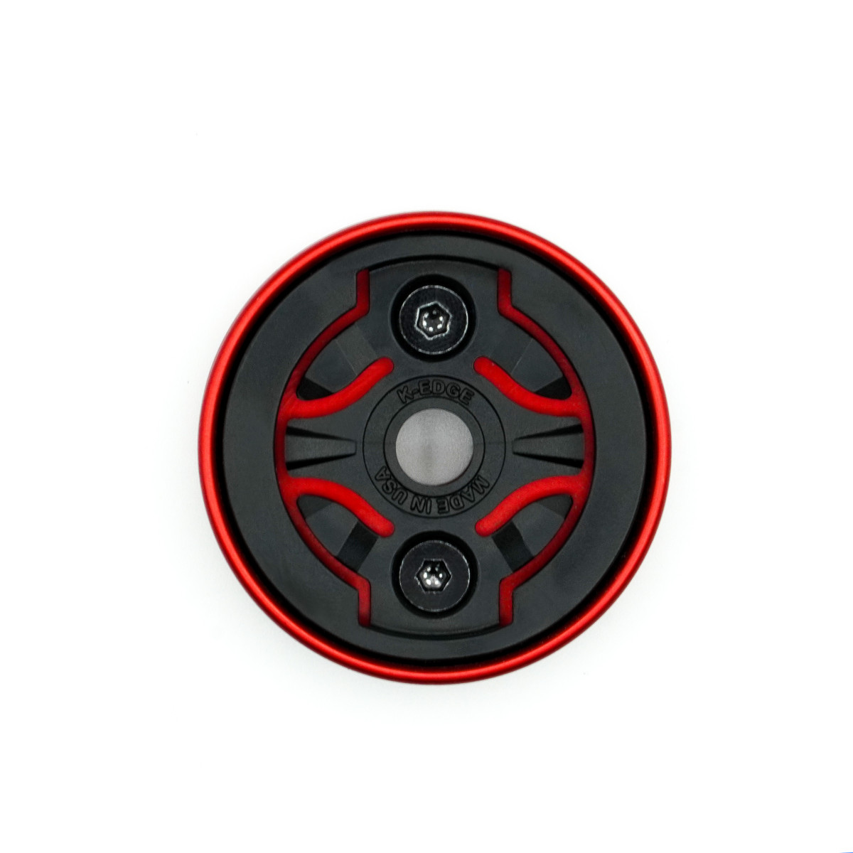 K-EDGE Garmin Gravity Cap Mount velosipēda stiprinājums | Red