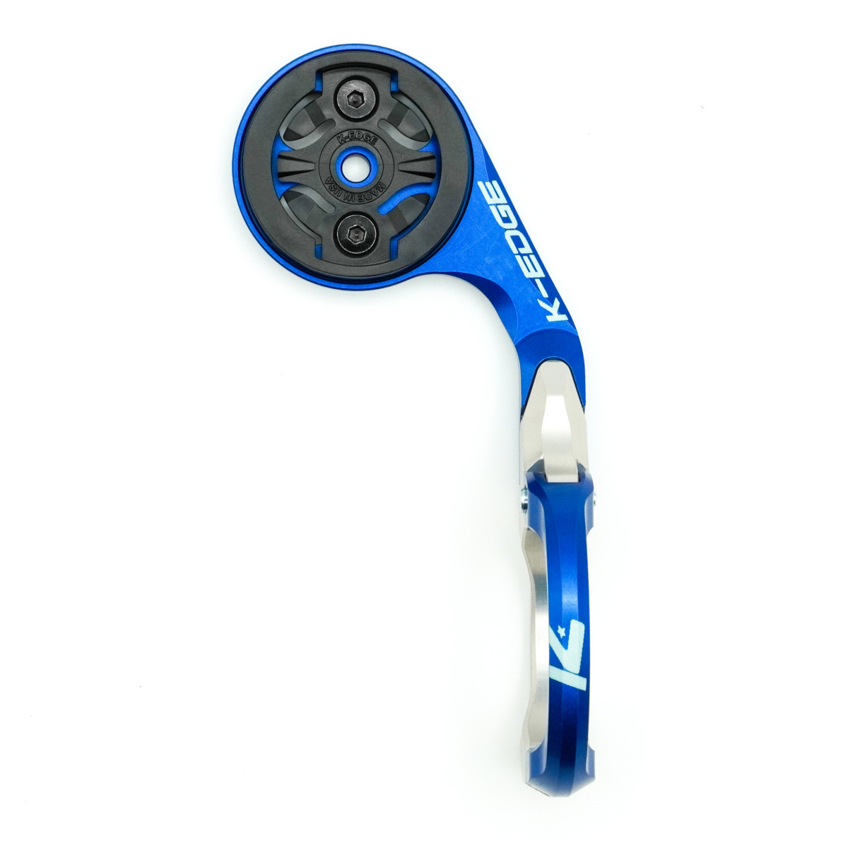 K-EDGE Garmin Race velodatora stiprinājums | 31.8 mm | Blue