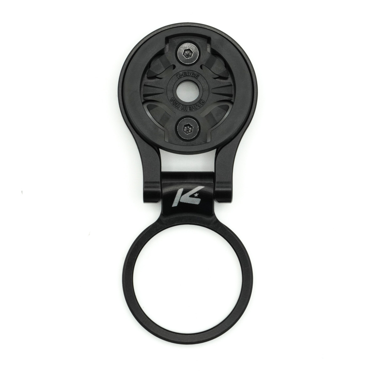 K-EDGE Garmin Race Stem Mount regulējams velosipēda stiprinājums | Black