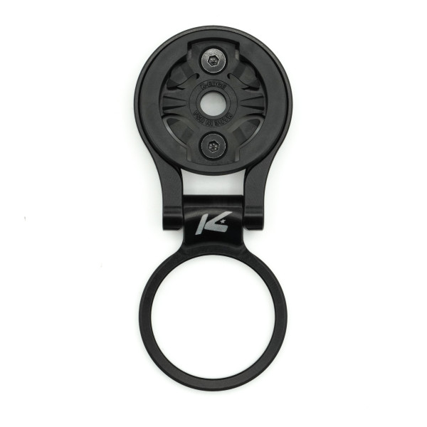 K-EDGE Garmin Race Stem Mount regulējams velosipēda stiprinājums | Black