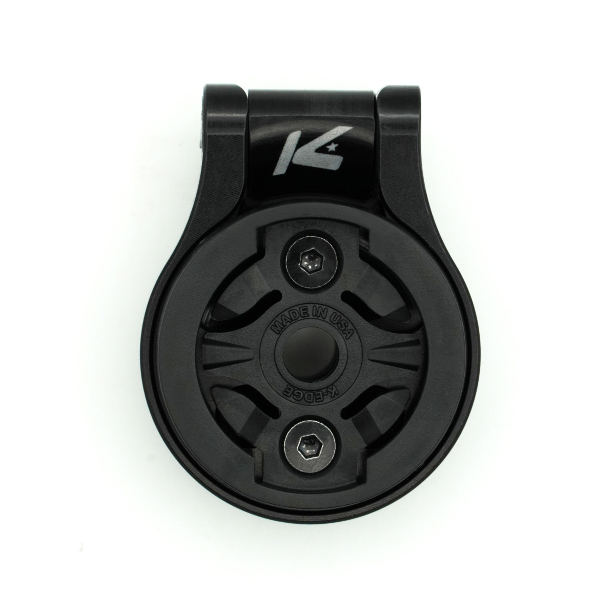 K-EDGE Garmin Race Stem Mount regulējams velosipēda stiprinājums | Black