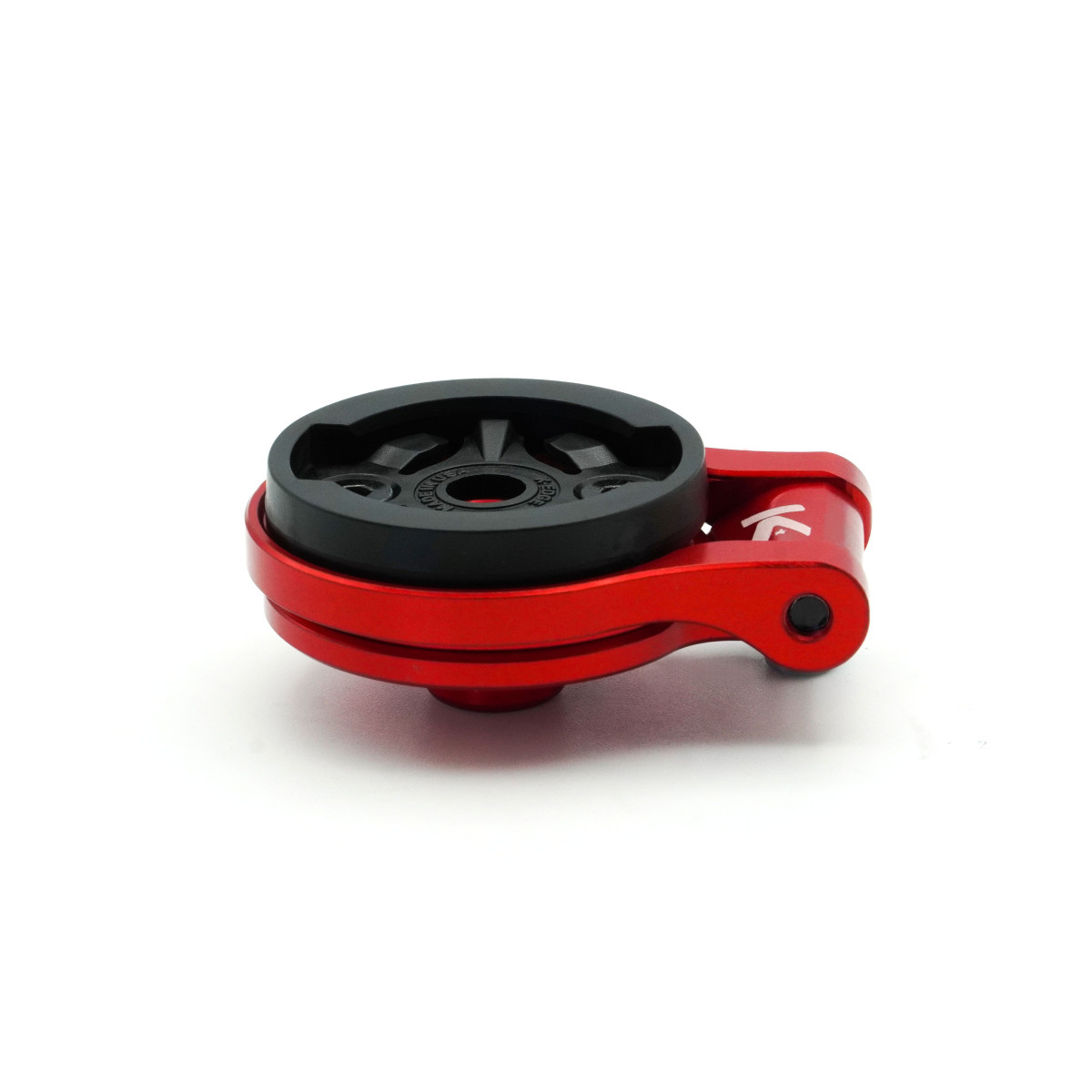 K-EDGE Garmin Race Stem Mount regulējams velosipēda stiprinājums + Top Cap | Red