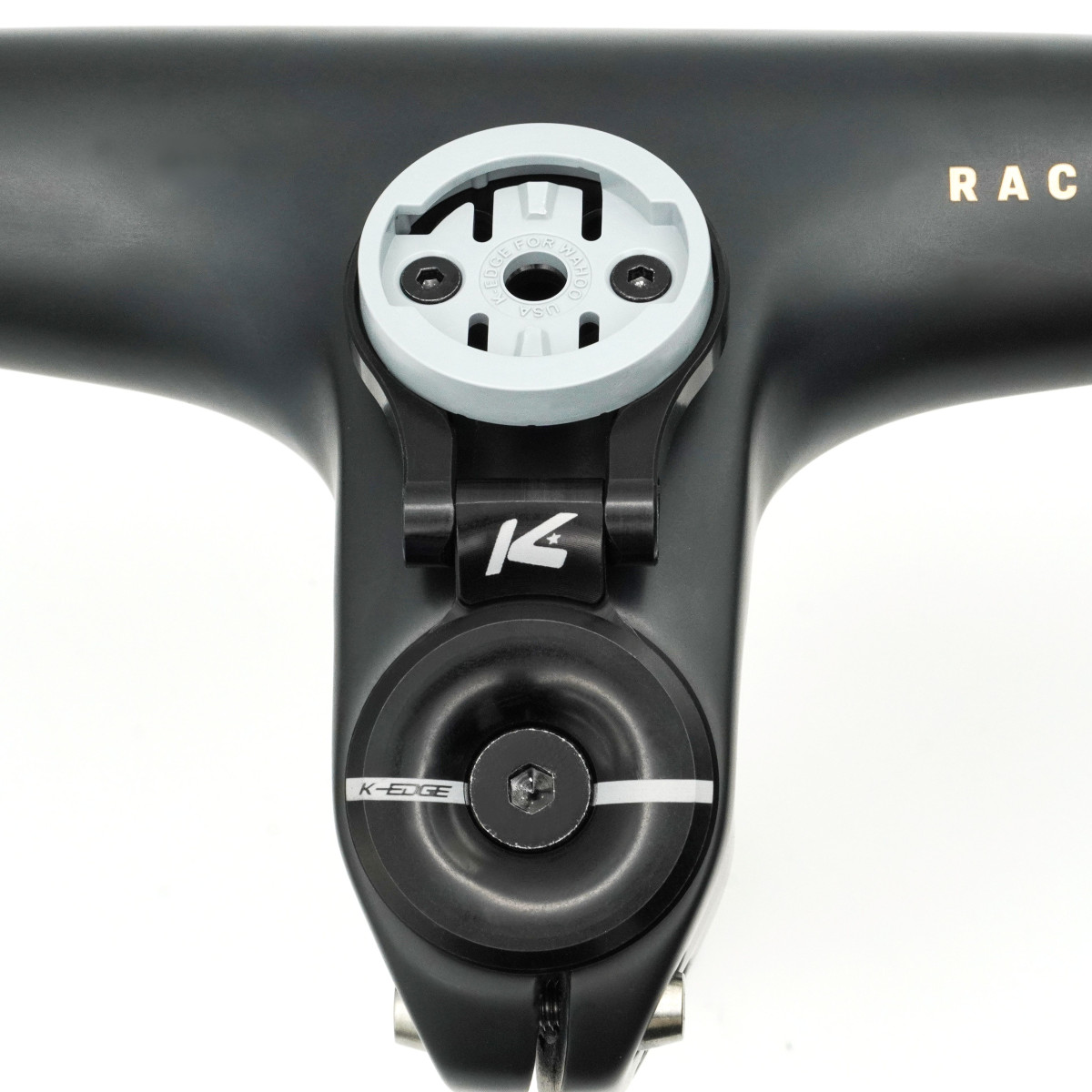 K-EDGE Race Ultralight Top Cap vāciņš | Black
