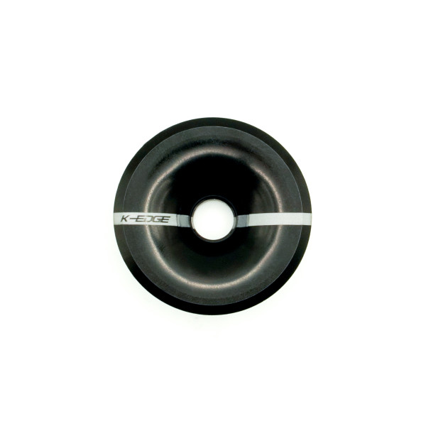 K-EDGE Race Ultralight Top Cap vāciņš | Black