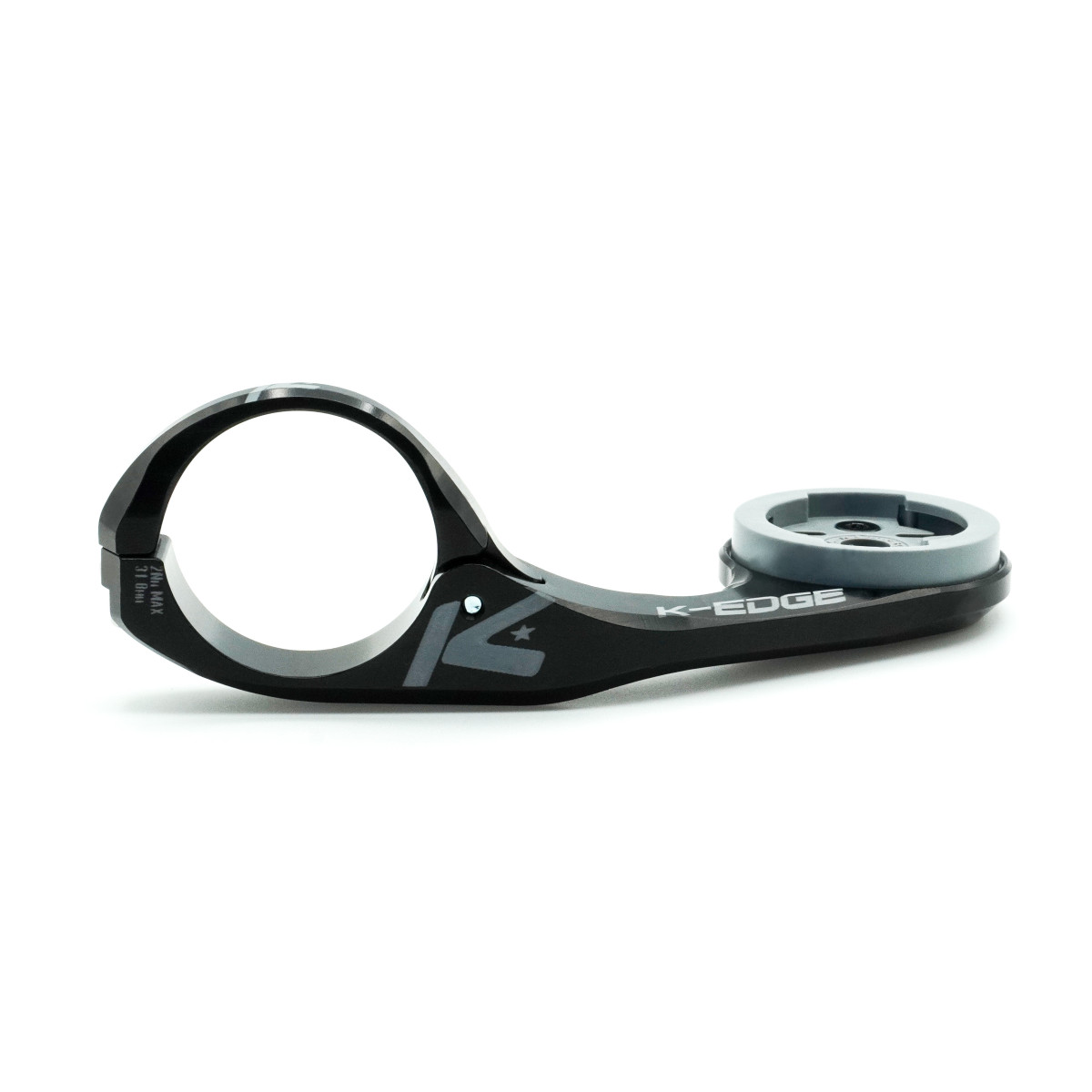 K-EDGE Wahoo Max Mount velosipēda stiprinājums | 31.8 mm | Black