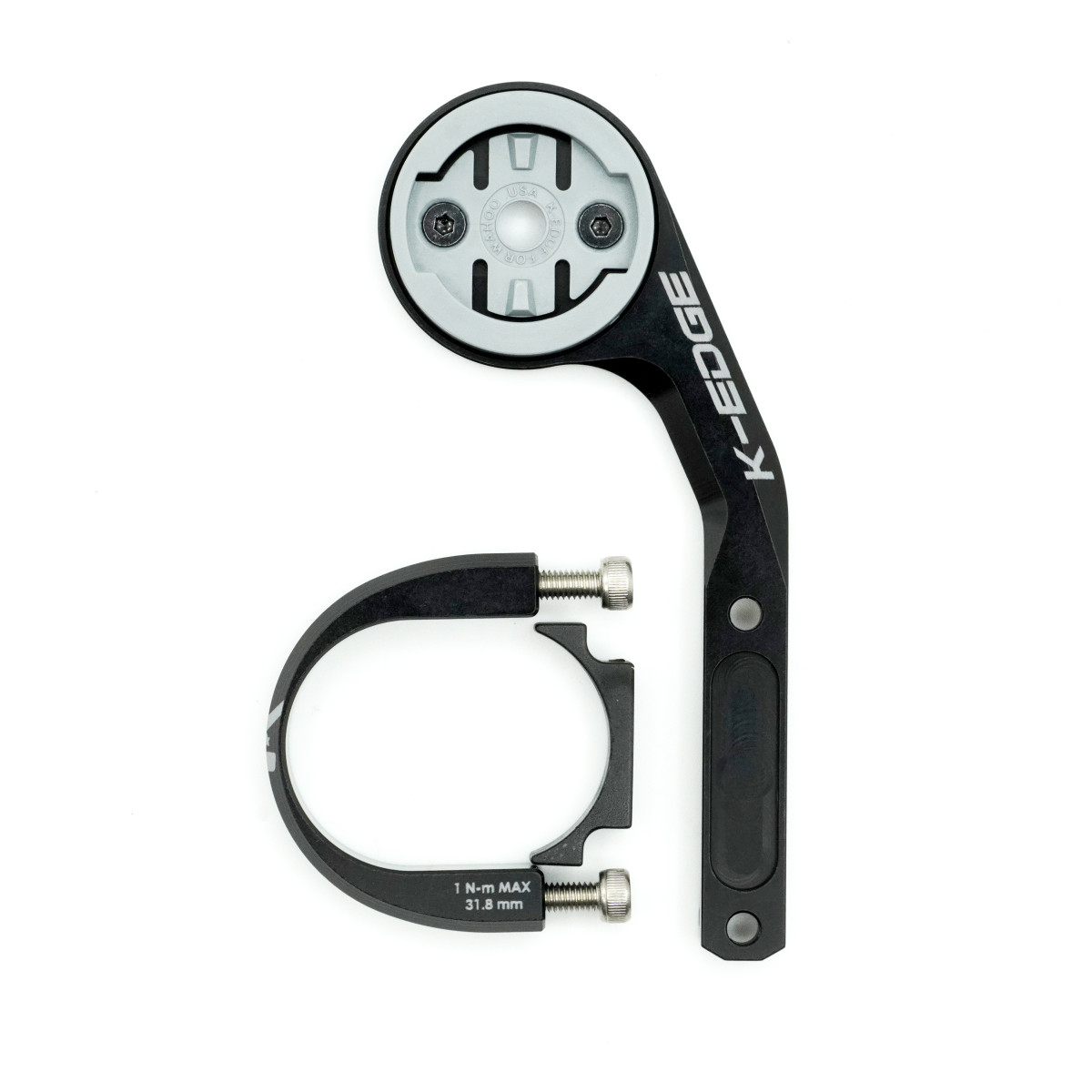 K-EDGE Wahoo Bolt Sport Mount velosipēda stiprinājums | 31.8 mm | Black