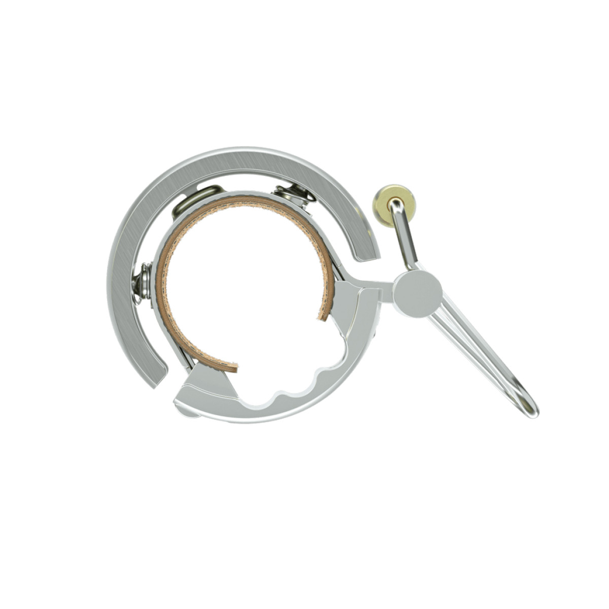 Knog Oi Luxe Small velosipēda zvans | 22.2 mm | Silver