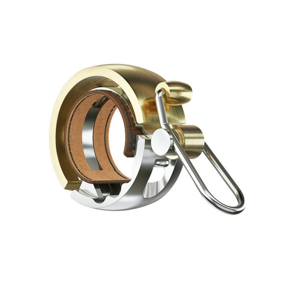 Knog Oi Luxe Small velosipēdu zvans | 22.2 mm | Brass Knog Oi Luxe Small velosipēdu zvans | 22.2 mm | Brass