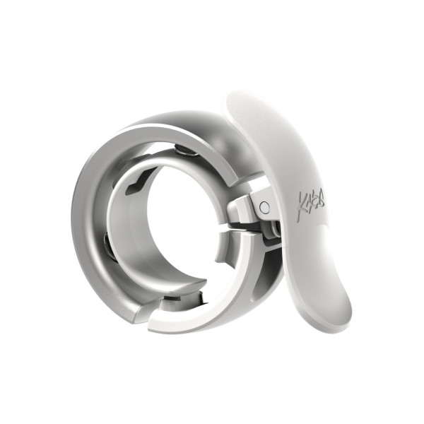Knog Oi Prima Small velosipēda zvans | 22.2 mm | Silver