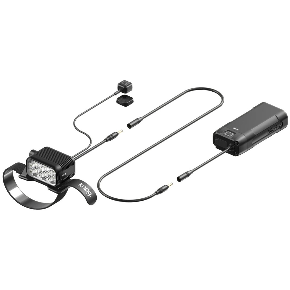 Knog Blinder X 2300 priekšējais velosipēda lukturis | Helmet Kit