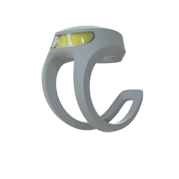 Knog Frog priekšējais velosipēda lukturis | Abyss Grey