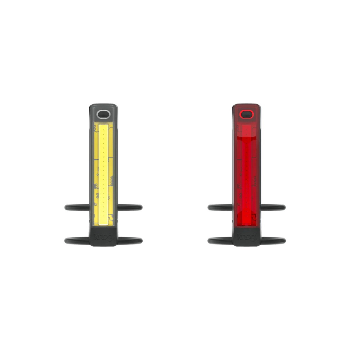 Knog Plus Twinpack velosipēda lukturu komplekts | Black